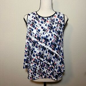White House Black Market sleeveless blouse